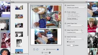 Print photos and proof contact sheets in Photoshop Elements
