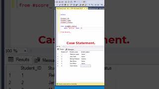 #SQL Case Statement Example. #datascience #programming #coding