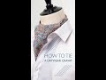 How To Tie A Daywear Cravat