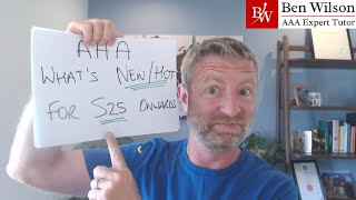AAA New and hot topics for S25