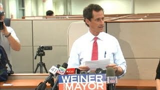 Anthony Weiner Addresses Re-Emerging Sexting Scandal