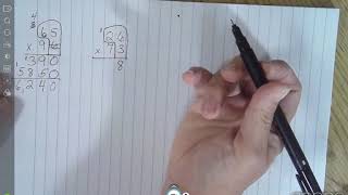 2 digit by 2 digit Multiplication (Turtlehead Method)