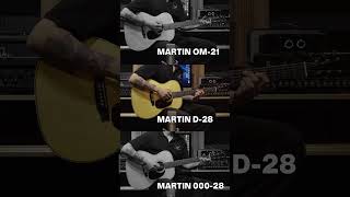 Martin Standard Series Reimagined OM-21 VS D-28 VS 000-28 I Acoustic Guitar Demo