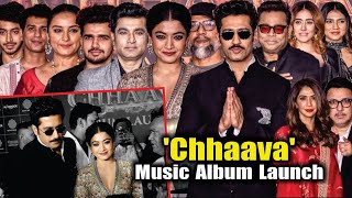 'Chhaava' Music Album Launch | Vicky Kaushal | Rashmika Mandanna | A R Rahman | Laxman Utekar