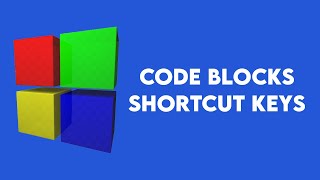 Code Blocks shortcut keys