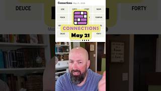 NYT Connections - May 21