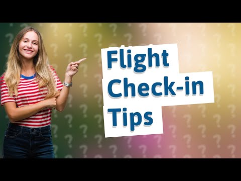 How late can I check-in for a flight?