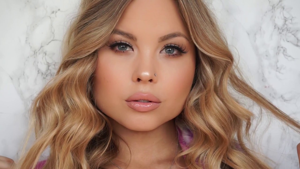 Easy Everyday Glam Makeup Routine Youtube