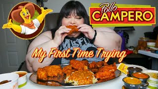 My First Time Trying Pollo Campero Mukbang