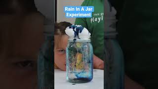 Rain in a jar experiment | Make it rain for kids | Rain experiments for kids