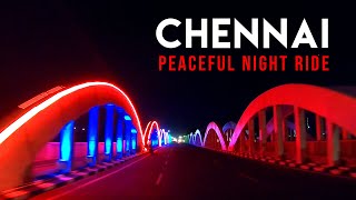 Driving after 9pm in Chennai | Marina Beach Road