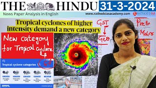 31-3-2024 | The Hindu Newspaper Analysis in English | #upsc #IAS #currentaffairs #editorialanalysis