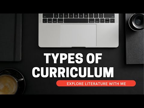 Types of curriculum development in education