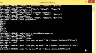 Ruby - 32 - Arrays Include