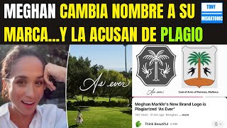 MEGHAN CAMBIA EL NOMBRE DE SU COMPAÑIA Y ES ACUSADA DE PLAGIAR LOGOTIPO DE \