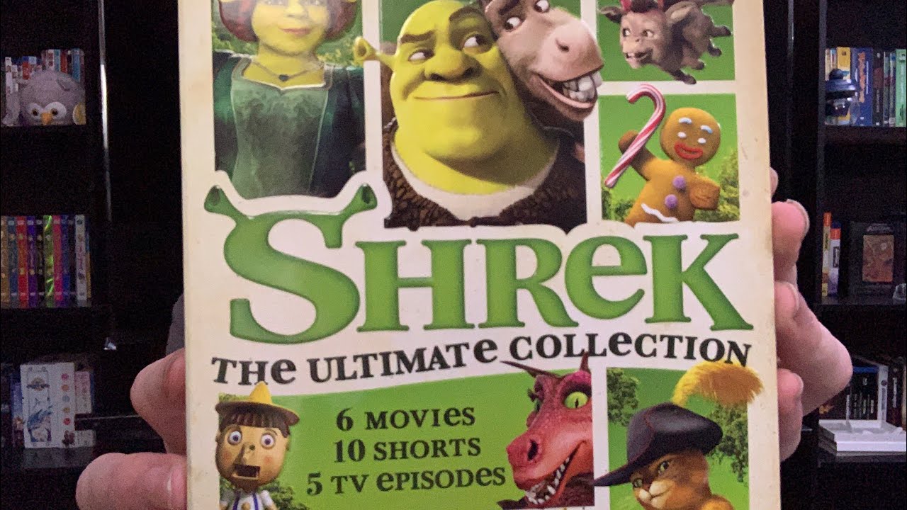 Shrek The Ultimate Collection Blu-ray Unboxing - YouTube