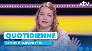 Emission Quotidienne du Samedi 11  Janvier 2025 - Questions pour un Champion