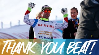 Farewell 👋 to one of the greatest ⛷️ downhillers of all-time. Thank you Beat FEUZ 😢 | FIS Alpine