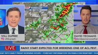 David Yeomans shares festival forecast for weekend one of ACL