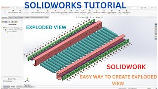 SolidWorks Exploded View Tutorial | Complete Assembly Breakdown Guide