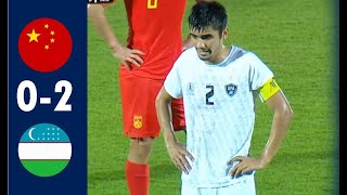 China 0 - 2 Uzbekistan (Highlights \u0026 All Goals) | AFC U23 CHAMPIONSHIP THAILAND 2020