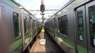 八王子駅横浜線下り各駅停車東神奈川行き上り折り返し快速桜木町行き