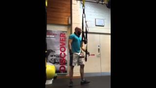 Tri set workout, body weight work out TRX