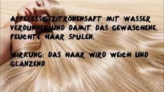 DIY #Haarspülung und Haarkur