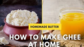 how to make ghee at home/दही से छाछ और मक्खन कैसे बनाए/how to make ghee /buttermilk/