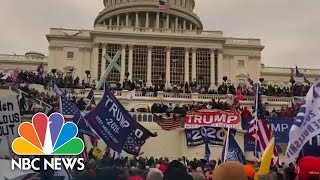 House Impeachment Managers Play Video Of Capitol Riot During Impeachment Trial | NBC News