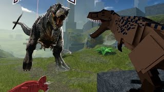 How to make the V Rex from in dinosaur arcade