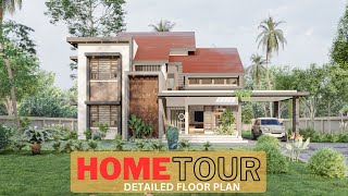 2100 SQFT Modern Courtyard House Design | Courtyard Housedesign | Trending home | Kerala HomeTour