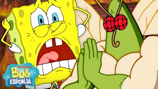 Bob Esponja | Mira a Bob Esponja conviviendo con insectos durante 10 minutos 🐞 | Español