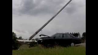 Pole Test - 1999 Toyota Camry into a utility pole