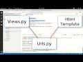 Run Python script on clicking HTML button | Script Output on Html Page Part1