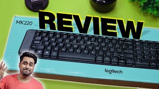 Logitech MK220 Combo Wireless Keyboard \u0026 Mouse Unboxing + REVIEW  Logitech MK220 Review in HINDI 🔥🔥