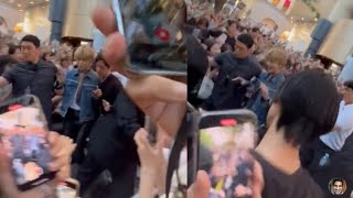 BTS V / Taehyung Leaving Celine Store in Japan