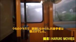 JR九州鹿児島本線架線断線事故が起きた日の通学時間【熊本市】、僕はこうしていました。霧がすごくてね…