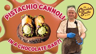 A PISTACHIO CANNOLI Inspired Chocolate Bar | What D’ Yee Want Wednesday