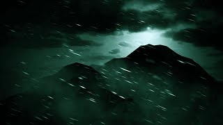 Mountain Snow Storm Sounds for Sleeping - Vertical Video | Sleep Better, Winter Storm, Snow Wind