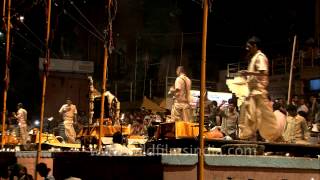 Mesmerizing Ganga Aarti at Banaras Ghat