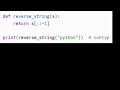 How to Reverse a String in Python | Easy Coding ChallengeYoutube Video