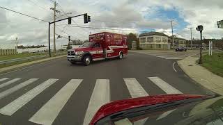 Driving through Millis, Massachusetts. RT 109 and RT 115.  Filmed Nov 2020.