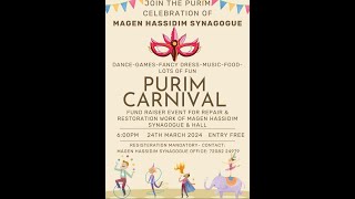 MAGEN HASSIDIM SYNAGOGUE  PURIM CARNIVAL