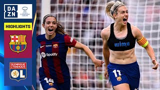 HIGHLIGHTS | Barcelona vs. Olympique Lyonnais (UEFA Women's Champions League Fin