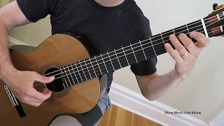 Exercise on the E String by Mertz - Beginner, Free Sheet Music for Guitar