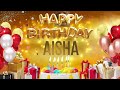 aisha happy birthday aisha आयशा