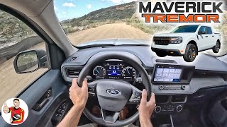 The Ford Maverick Tremor is a Big Value Small-Terrain Pickup (POV Drive Review)