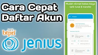 Jenius | Cara Daftar Aplikasi Bank Digital Jenius