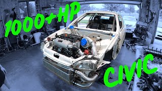 Yia's 1000+HP Capable Turbocharged K-Series Civic EG! - Honda Builds